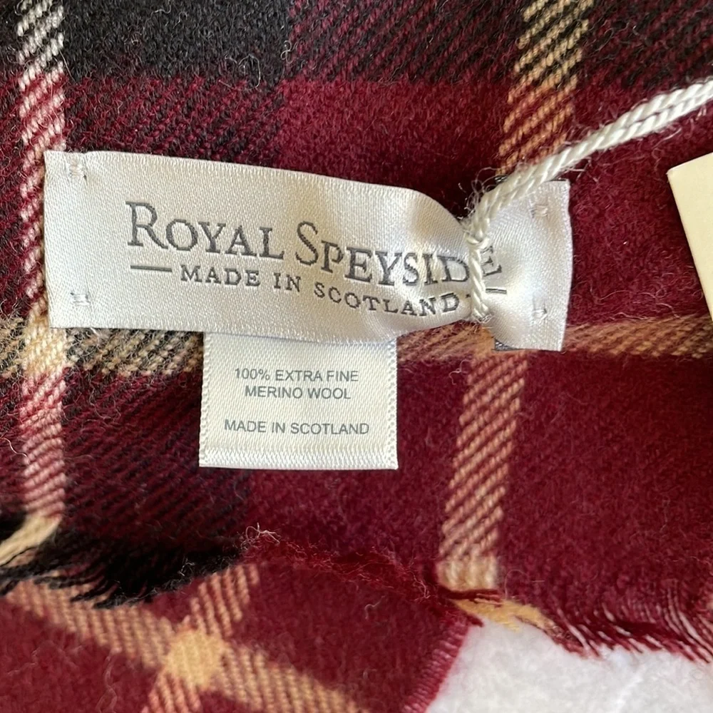 Royal Speyside Plaid Scarf